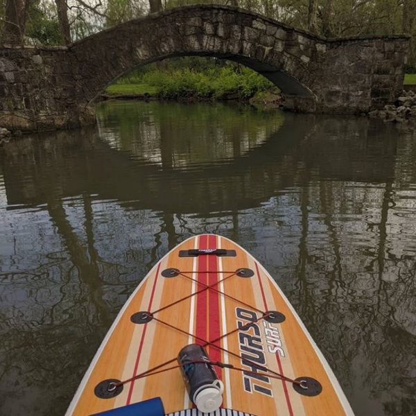 Kayak on the river