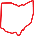State of Ohio outline icon
